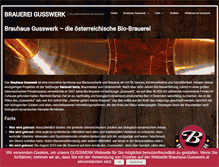 Tablet Screenshot of brauhaus-gusswerk.at